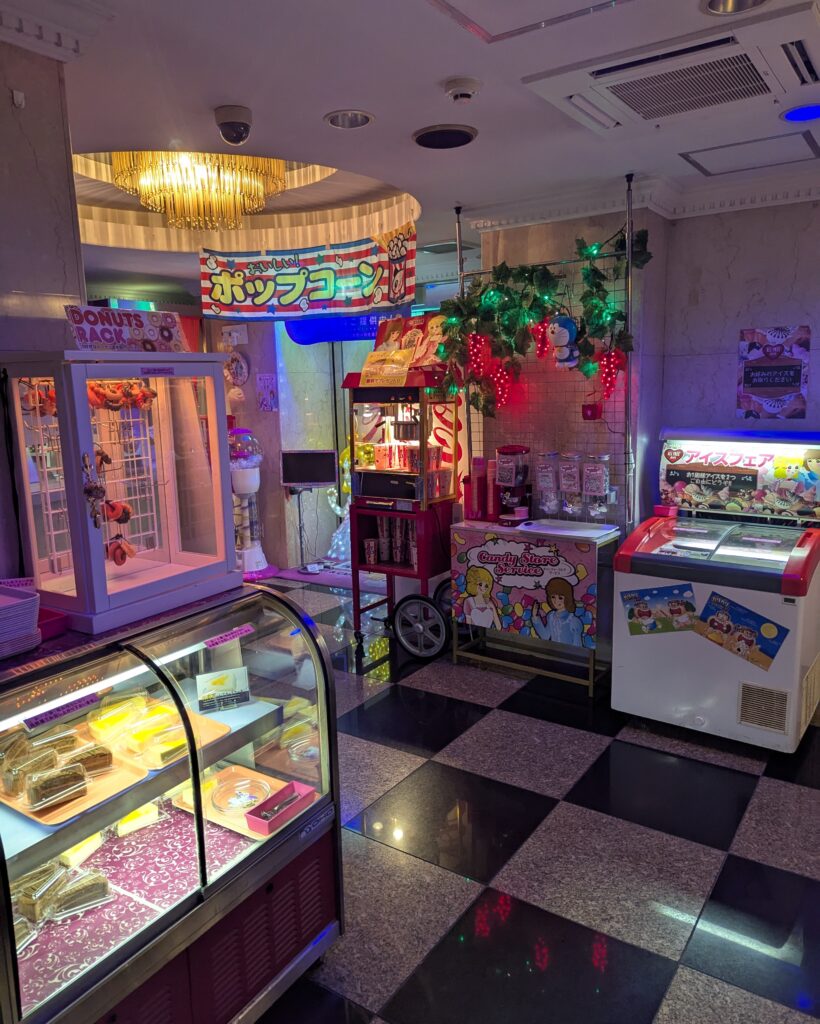 HOTEL LaPiaロビーのイベントコナー